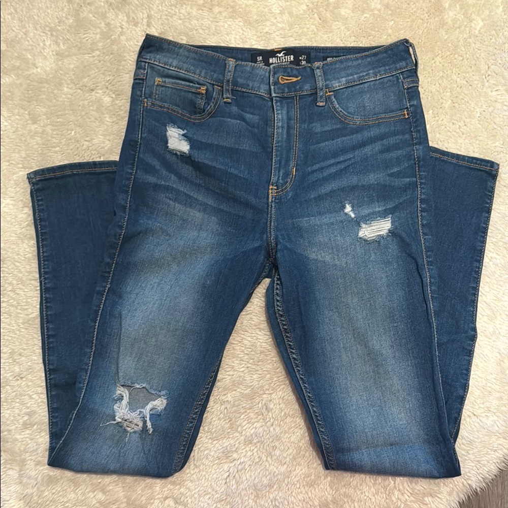 Y2K Hollister Women's Blue Jeans - 5R
